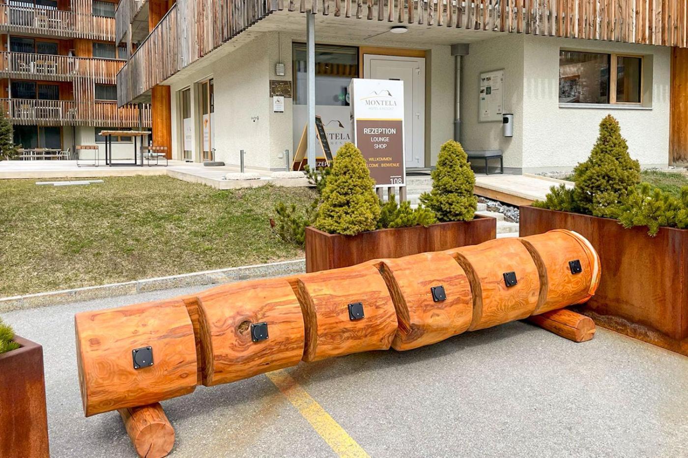 Montela Hotel & Resort - Casa Antares Saas-Grund Dış mekan fotoğraf
